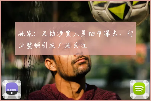 独家：足协涉案人员细节曝光，行业整顿引发广泛关注